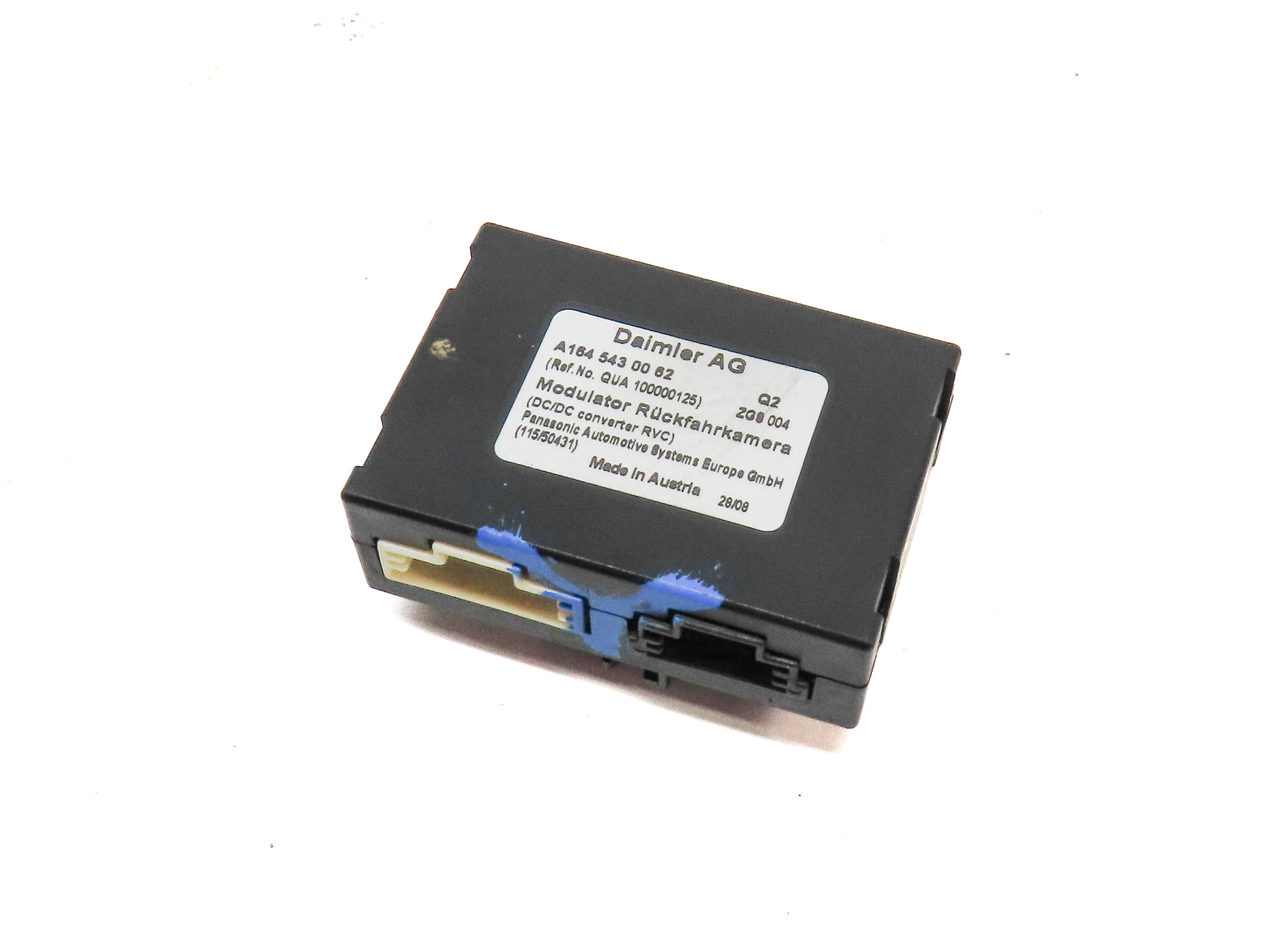 2009 MERCEDES ML320 (W164) REARVIEW BACKUP CAMERA CONTROL MODULE — exact item pictured